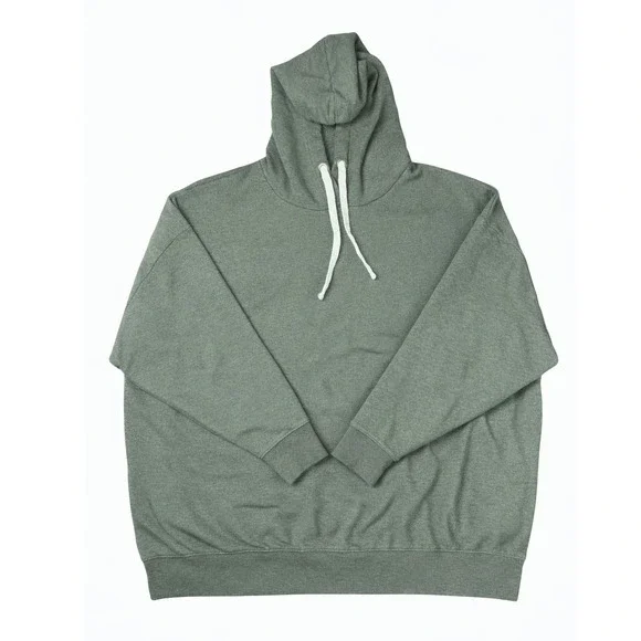Buffalo David Bitton Hoodie 2X‎ Olive Green Pullover Sweatshirt Casual Mens