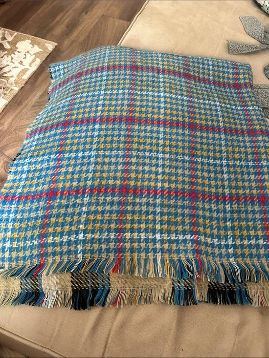 Extra Large, Two-Patterned Blanket Scarf