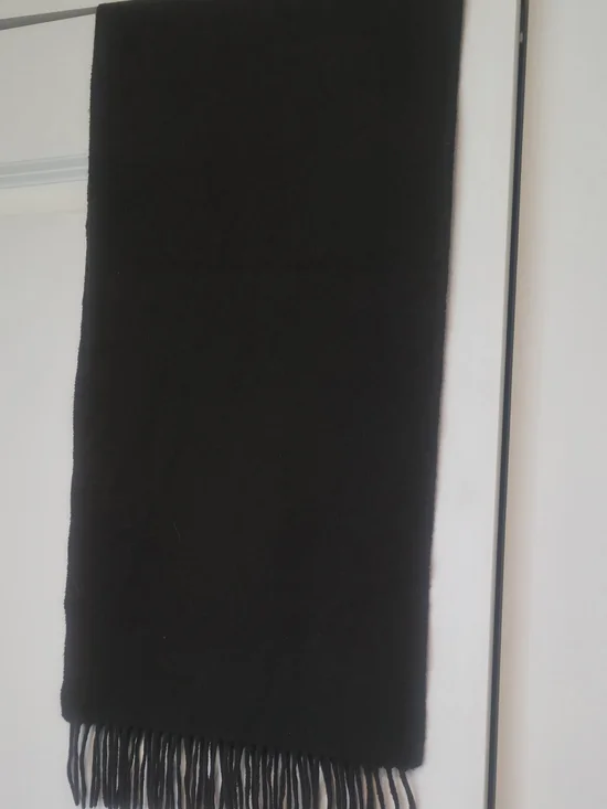 Classic Brown Fringe Scarf