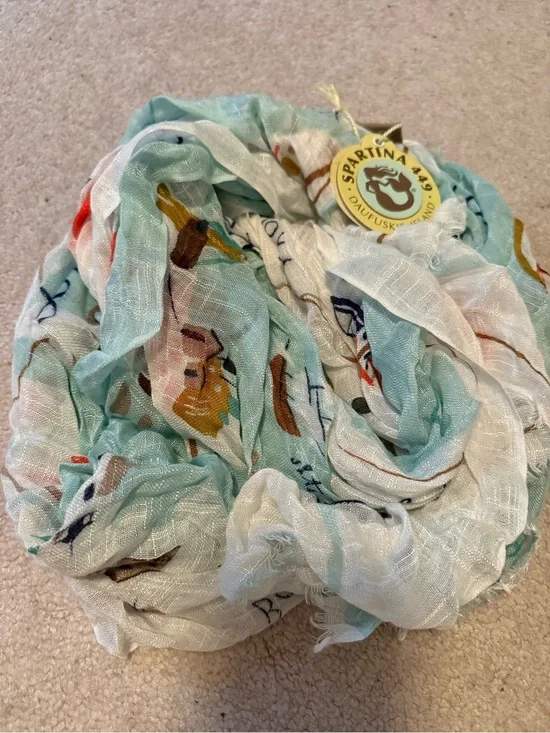 New Spartina 449 Northeast Map Scarf
