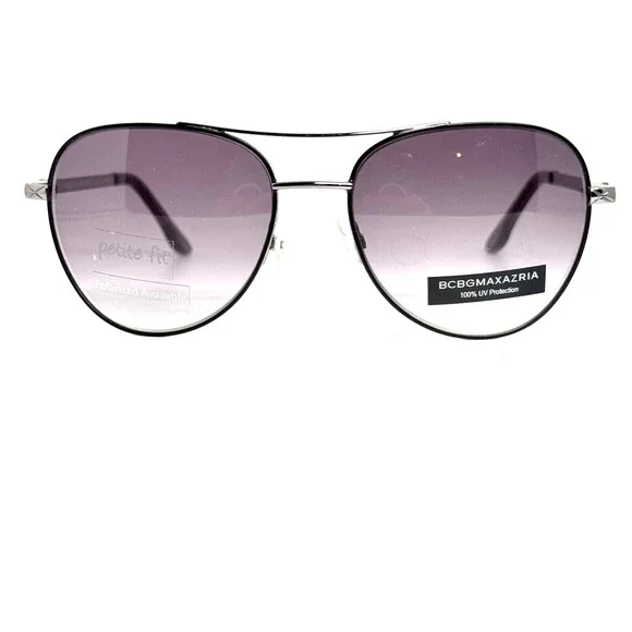 BCBGMAXAZRIA Sunglasses Frames brilliant‎ Black Gunmetal 53-17-130 H16716