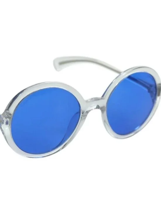 CHANEL Sunglasses plastic Clear 71287A CC Auth BSZ561M