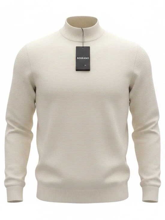 NWT $79 Murano Modern Performance Crewneck Sweater Men’s XL Ivory