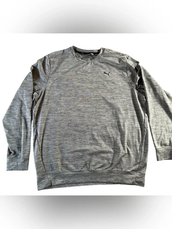 Puma Men’s Gray Crewneck Sweatshirt XL