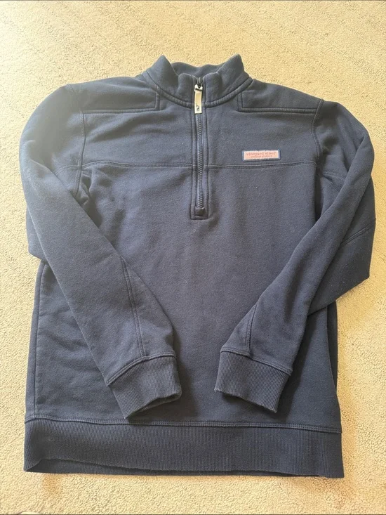 Vineyard Vines Men’s Navy Half-Zip Pullover