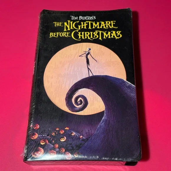 The Nightmare Before Christmas VHS Tim Burtons