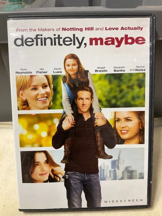 DVD -definitely, maybe. V100