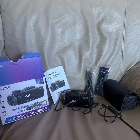 Vivitar 4K Digital Camcorder - Black