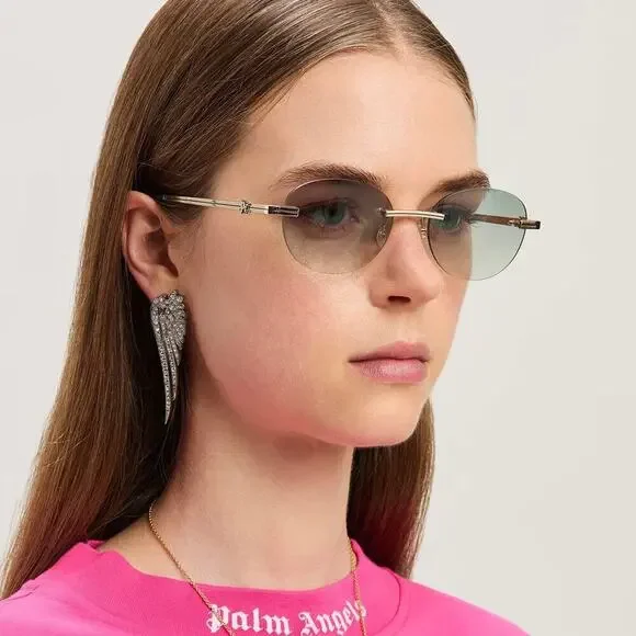NEW!!! PALM ANGELS Sunglasses PERI10H 7654 Authentic