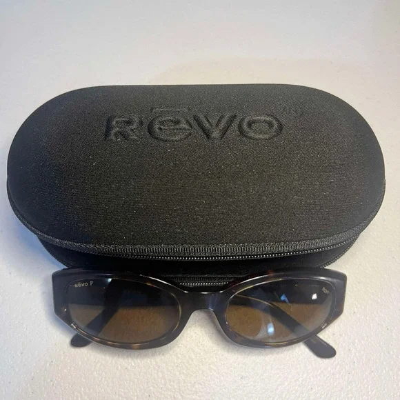 Revo Tortoiseshell Sunglasses W/original Case  EUC‎ vintage