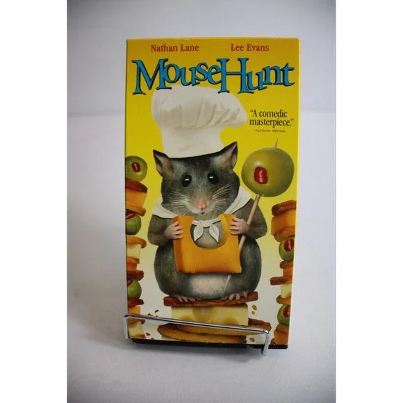 Nathan Lane Lee Evans VHS Tape Mouse Hunt Movie Film Comedy