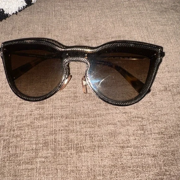 Valentino Black and Brown Sunglasses