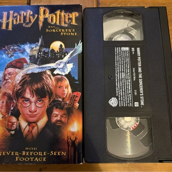 Harry Potter and the Sorcerer's Stone VHS
