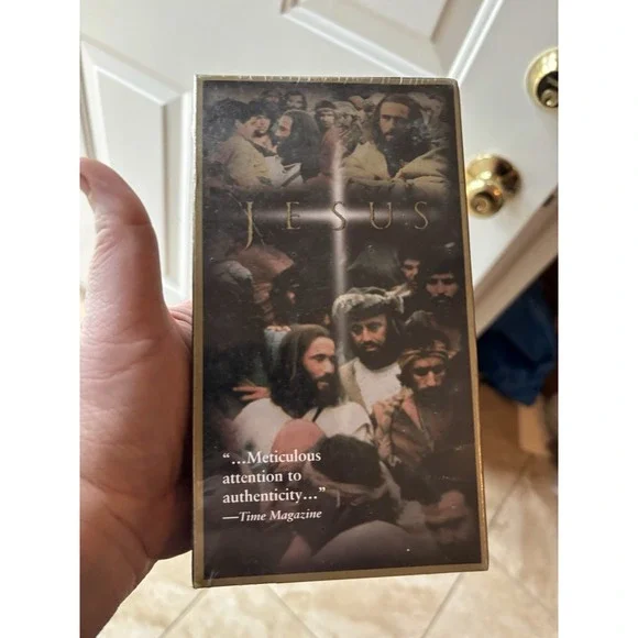JESUS 1979 Film Brian Deacon VHS Tape New Sealed Religious Free Shipping!