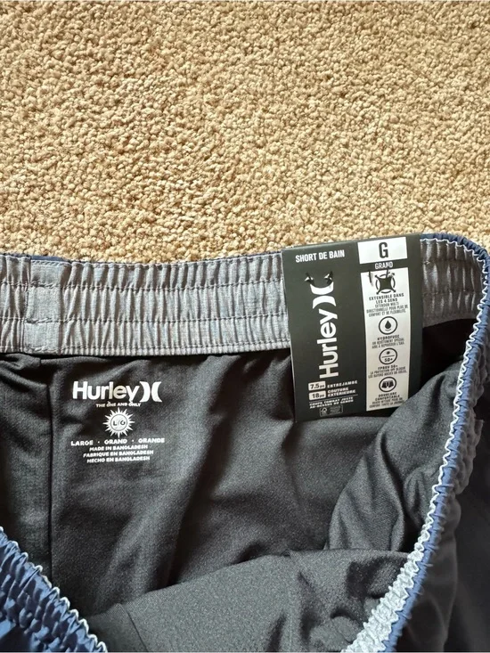 Hurley Navy Swim Trunks