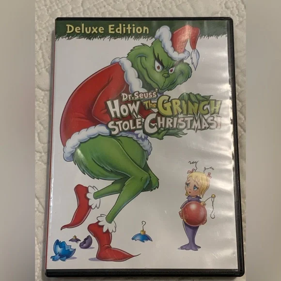 Deluxe Edition 1 DVD Dr. Seuss’ How The Grinch Stole Christmas PreOwned