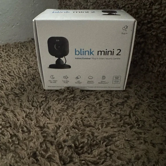 Blink Mini 2 Black Security Camera