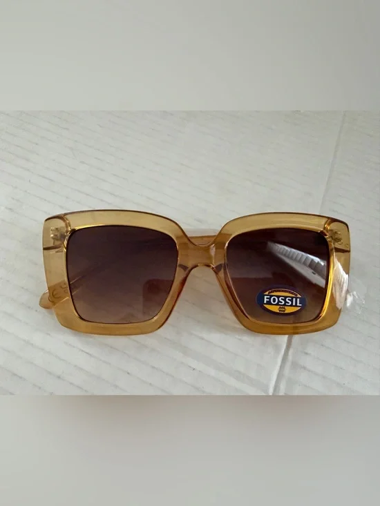 Fossil Yellow Women’s Sunglasses