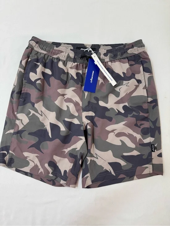 maamgic Mens Swim Trunks Medium NWT Mesh Lining Camo 7