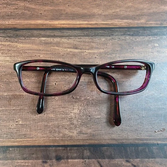 Kate Spade Women's Eyeglasses Purple Rectangular Frame‎ 54-16-135