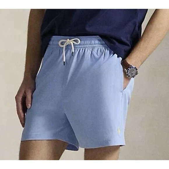Polo Ralph Lauren Men 3XL Kailua Board Shorts Swim Trunks Island Blue 9