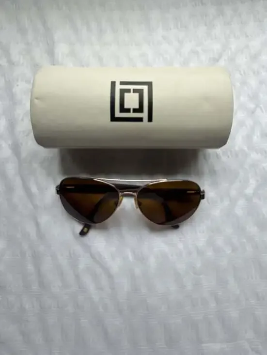 Liz Claiborne Aviator Sunglasses with Original Case