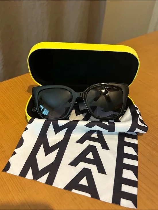 Marc Jacobs MARC 658/S Black Women's Sunglasses