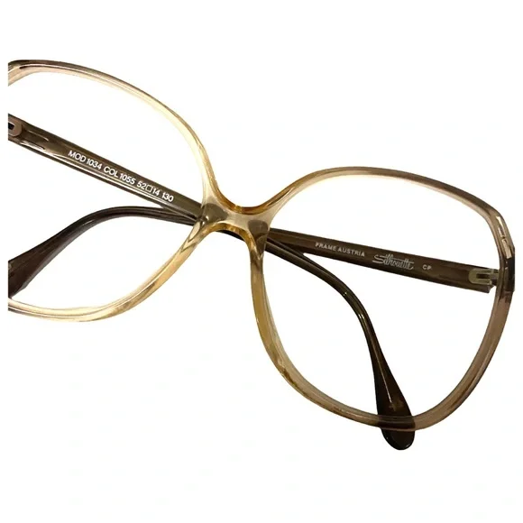 Vintage Silhouette Sunglasses/Frames, Mod 1034, Made in Austria