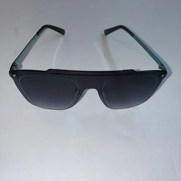 Prive Revaux Shady Business Rimless Blue Gradient Lens Women's Sunglasses