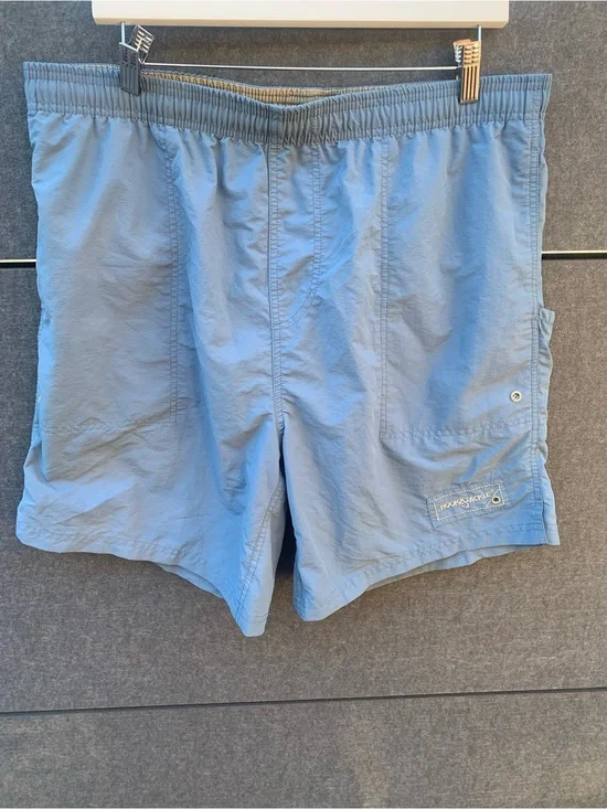 Light Blue Men’s Swim Trunks - Performance Beach Short
