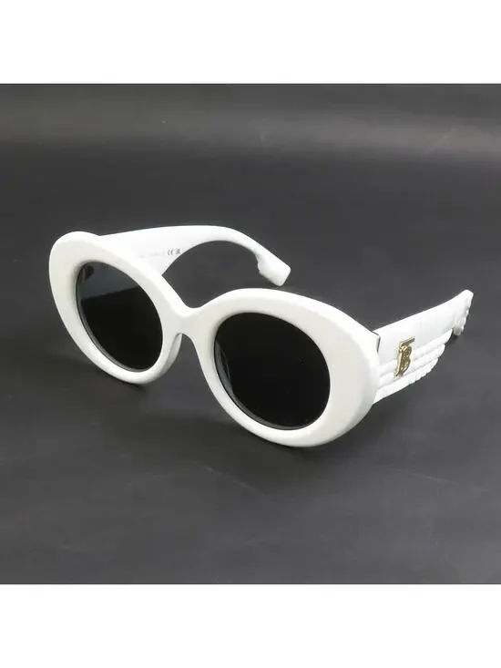 Auth Burberry Sunglasses White/Black #284476B13B