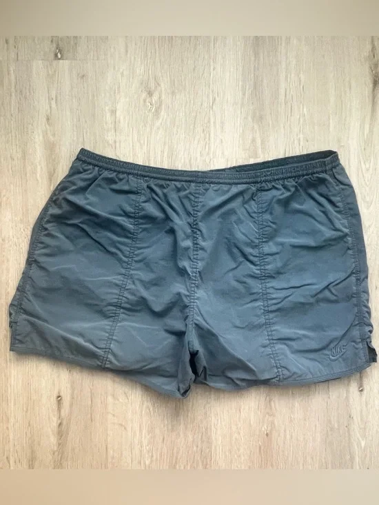 Vintage 90s Nike Swim Trunks Mens XL Blue Nylon Shorts Mesh Lined Y2K