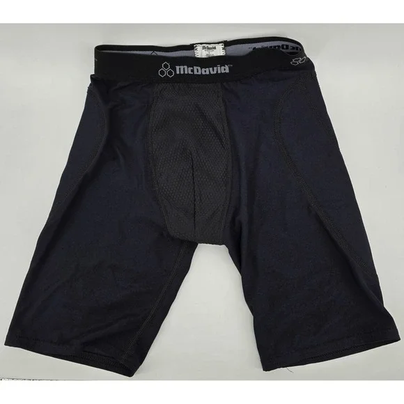 McDAVID Mens Sz S Athletic Football Base Layer Padded Brief Hydra Vent‎ Comfort