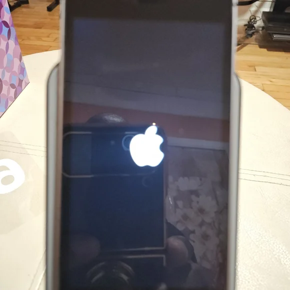 Apple iPhone with Black Screen