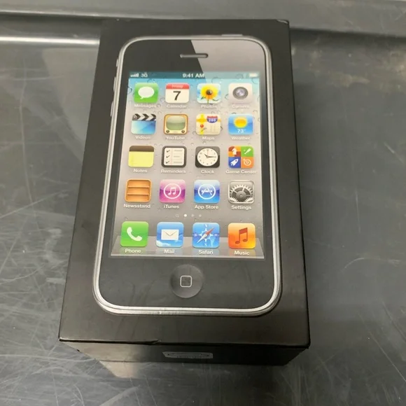 Empty Box Only Apple iPhone 3GS 8GB Black MC640LL/A Replacement Box