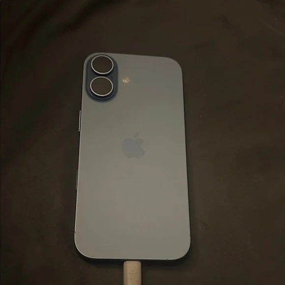 Apple Smartphone in Sleek Blue