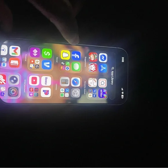 Smartphone with Black Finish