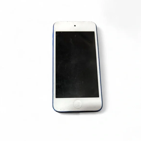 Apple iPod Touch 5th Gen Blue 32GB (Engraved) Locked Collectible Used Y2K