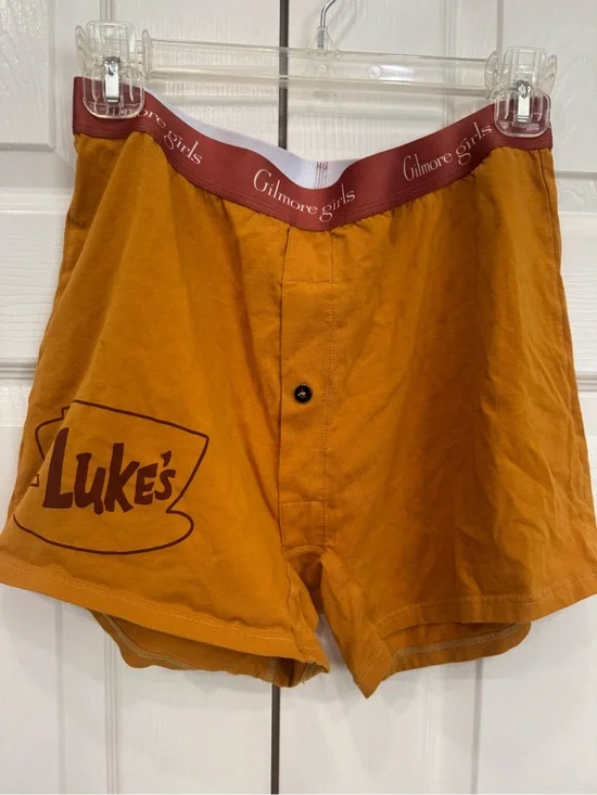 NWOT Gilmore Girls Luke Diner Boxer Shorts