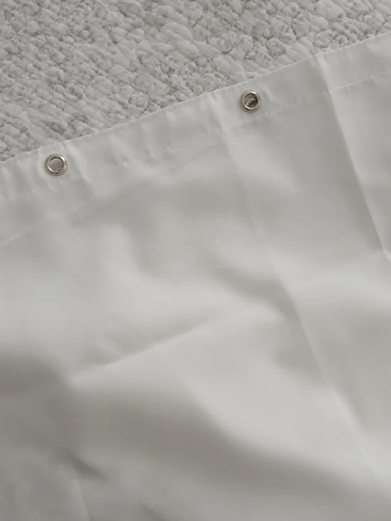 Shower Curtain Liner White 100% Polyester 70x72
