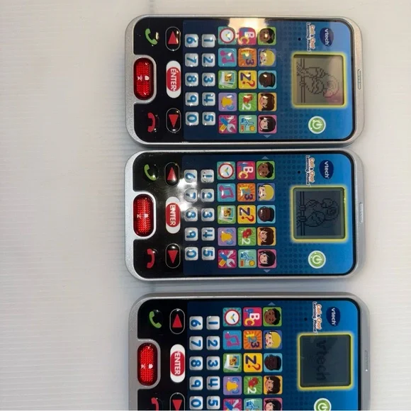 V-Tech Chat and Call Kids' Learning Phone toy 6”X3” lights & Sounds 3 available
