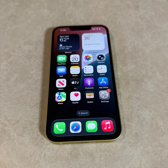 Gold Smartphone