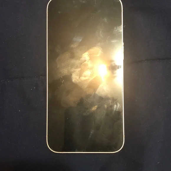 Apple iPhone with Black Screen