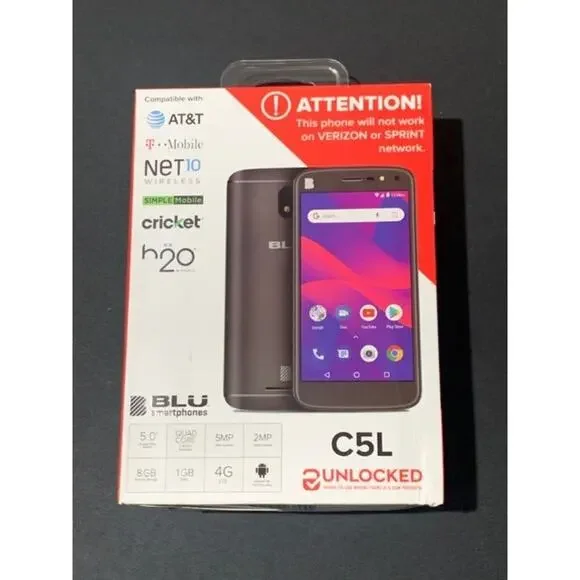 BLU C5L Unlocked phone (8GB) - Black