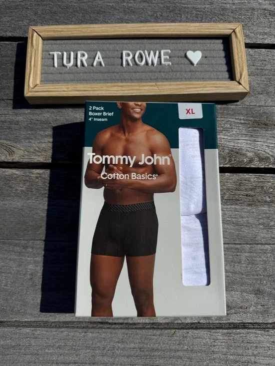 Tommy John Cotton Basics Boxer Briefs 2 Pack 4