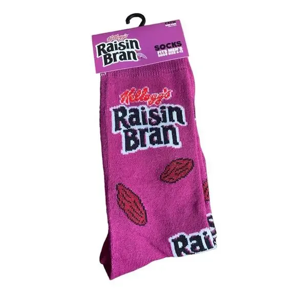 Kellogg’s Raisin Bran Novelty Socks