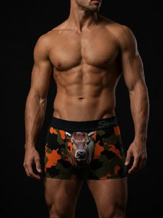 Shinesty “The Bambi Bunchers” Ball Hammock Boxer Briefs Men’s L  NWT