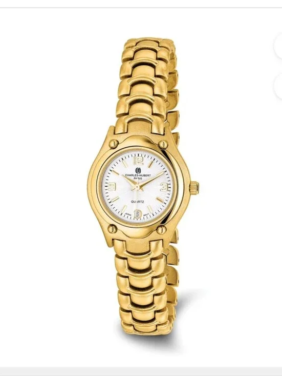Gold-Tone Women's Bracelet Watch