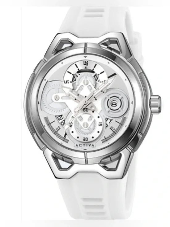 Invicta x Activa Drift Unisex Watch - 44mm. White (ACW9349-008)