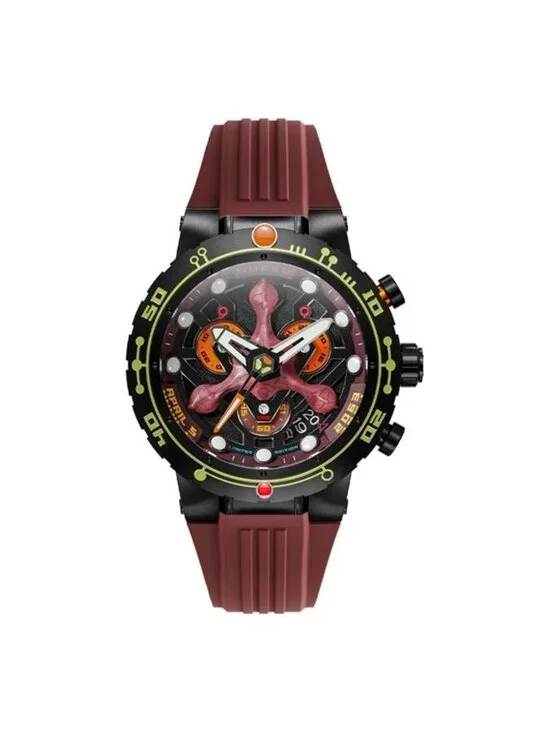 NWT Nubeo Opportunity Chronograph Black Dial Men's Watch